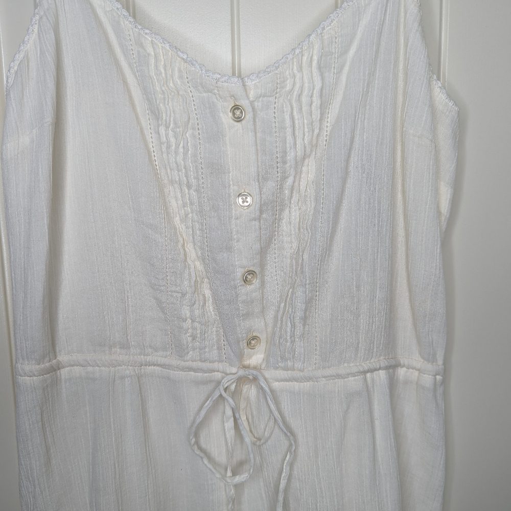 TWO Spaghetti strap dresses old navy small & medium. NWT & pre-owned white s… - Picture 8 of 11